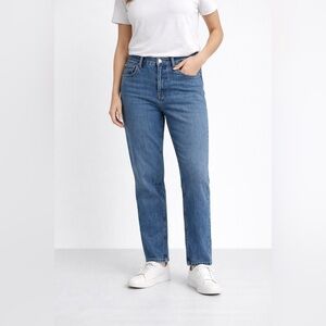 Everlane The 90’s Cheeky Jean Organic Cotton Size 28 Ankle High Rise Denim